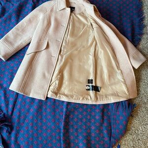 Elegant Women's Cream Coat